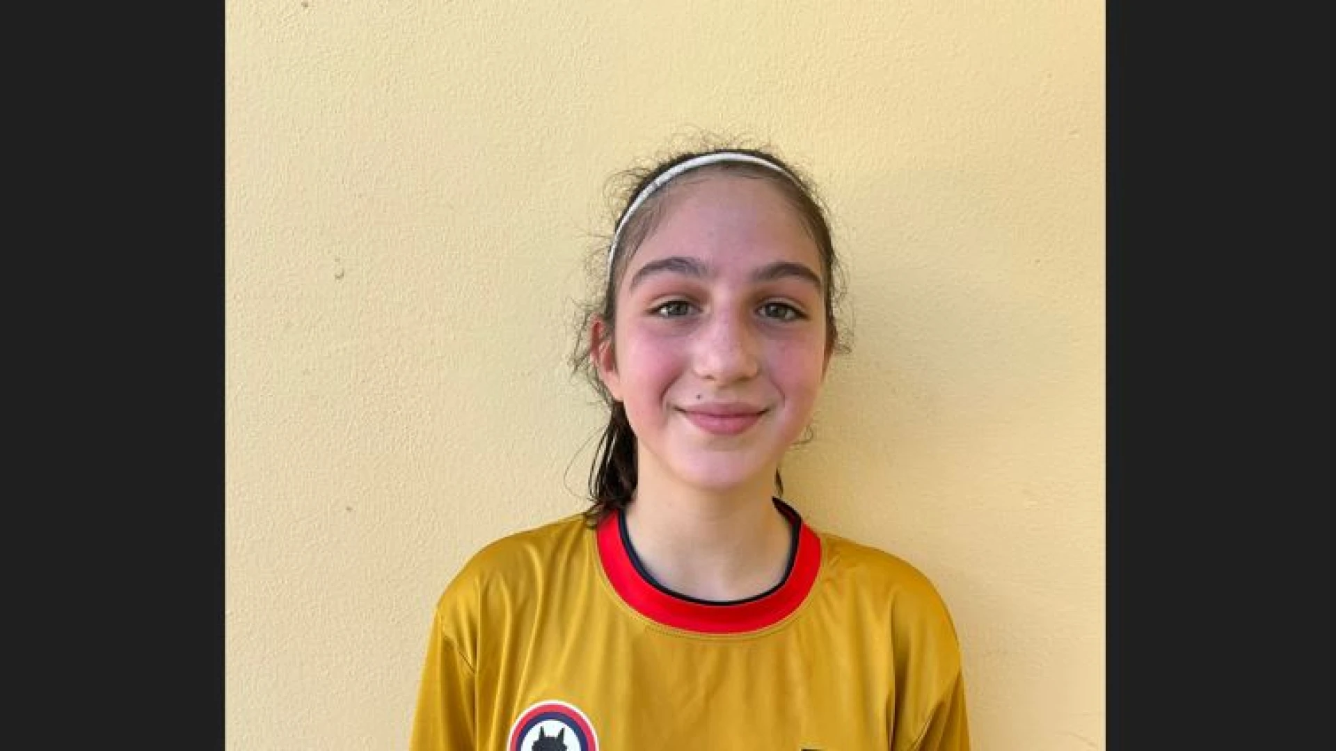 Assegnato alla 14 enne Miriam Melfi il premio Fair Play. La calciatrice milita nella squadra femminile Under 14 del Campobasso FC.